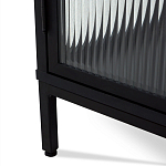 Сервант двухдверный с рифленым стеклом The Keeper варинант исполнения - 5 | Loft Concept в Воронеже