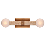 Бра цилиндрической формы с 2-мя плафонами белого цвета Marble Glow варинант исполнения - 3 | Loft Concept в Воронеже