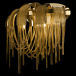 Бра с металиическими цепочками и дугообразными элементами Atlantis Chain варинант исполнения - 10 | Loft Concept в Воронеже