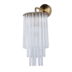 Бра с круглым основанием и длинными прозрачныи стеклянными трубками Nembus варинант исполнения - 1 | Loft Concept в Воронеже