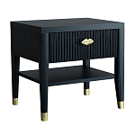 Прикроватная тумбочка с ящиком Elsa Dreams Black варинант исполнения - 6 | Loft Concept в Воронеже