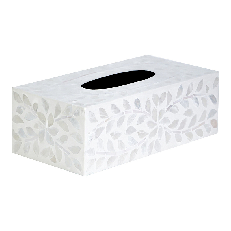 Салфетница Esmee Bone Inlay Белый Салфетница Esmee Bone Inlay Белый в Воронеже | Loft Concept
