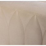 Кресло велюровое бежевое Cubic Silhouette варинант исполнения - 4 | Loft Concept в Воронеже