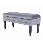 Мягкая банкетка с зоной для хранения Casket Grey варинант исполнения - 2 | Loft Concept в Воронеже