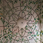 Обои ручная роспись Medici Standard colourway on white Williamsburg варинант исполнения - 3 | Loft Concept в Воронеже