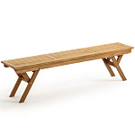 Деревянная скамья складная Jerome Wood Bench варинант исполнения - 1 | Loft Concept в Воронеже