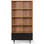 Широкий стеллаж с принтом Elise Rack варинант исполнения - 9 | Loft Concept в Воронеже