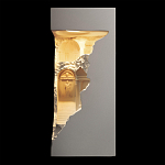 Встраиваемый в стену гипсовый светильник под покраску в античном стиле Antiquity Athena варинант исполнения - 3 | Loft Concept в Воронеже