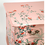 Комод розовый с росписью Цветы L.XV CHEST OF DRAWERS Flowers варинант исполнения - 4 | Loft Concept в Воронеже