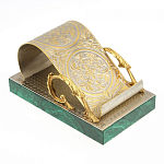 Подставка для телефона из натурального камня малахит Natural Stone Stand варинант исполнения - 1 | Loft Concept в Воронеже