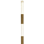 Торшер латунь Dew Drops Tube Brass One Floor Lamp варинант исполнения - 3 | Loft Concept в Воронеже