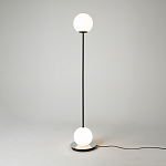 Напольный торшер светодионый Twins 3000К 20Вт варинант исполнения - 2 | Loft Concept в Воронеже