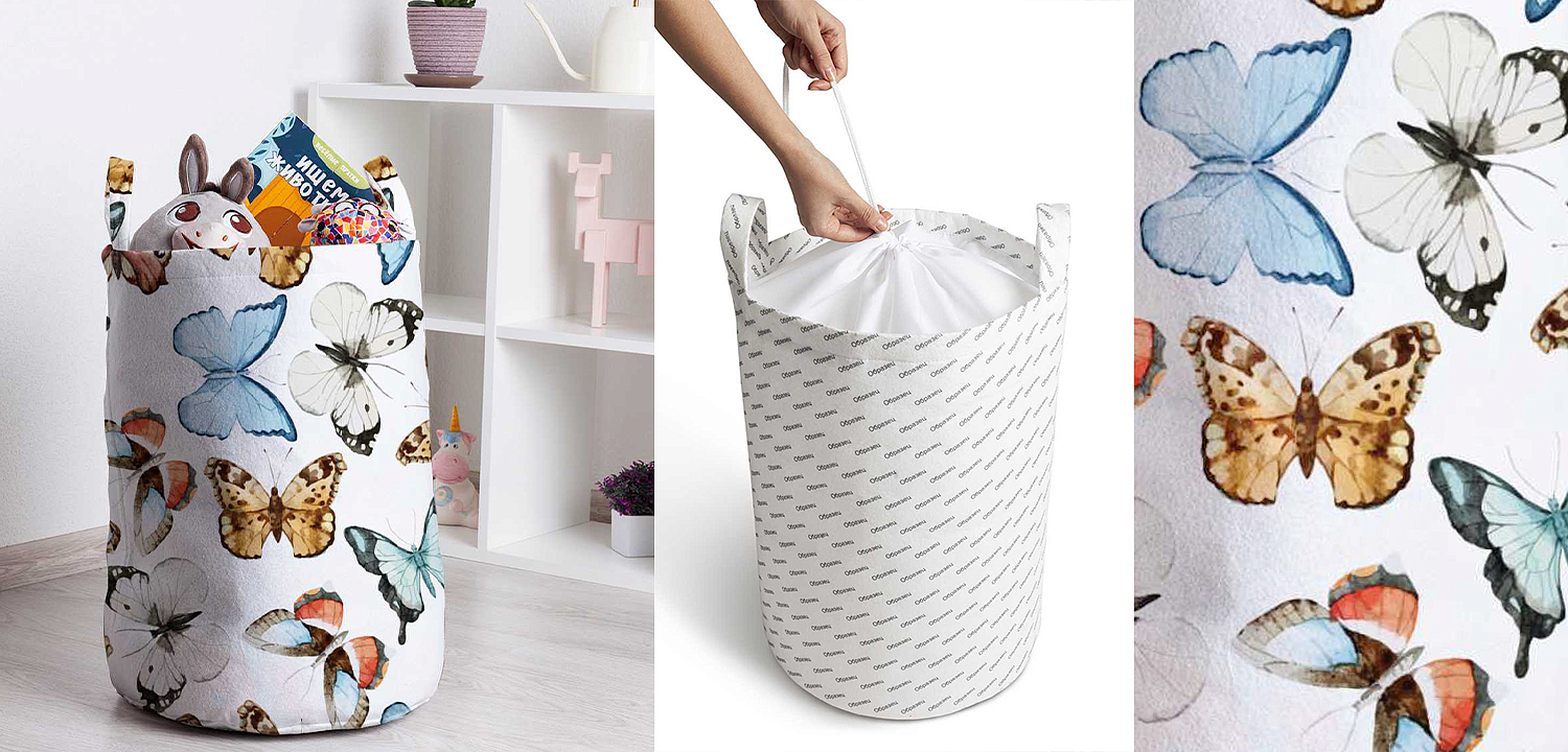 Корзина Butterflies Basket Корзина Butterflies Basket - Loft-Concept в Воронеже