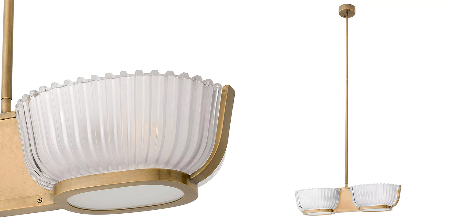 Люстра Eichholtz Chandelier Artos Double Люстра Eichholtz Chandelier Artos Double - Loft-Concept в Воронеже