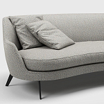 Мебельная ткань Шенилл серо-голубой цвет 142 см T4-47 варинант исполнения - 6 | Loft Concept в Воронеже