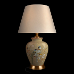 Настольная лампа бежевая с изображением птиц Slip Away варинант исполнения - 8 | Loft Concept в Воронеже