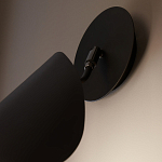 Бра с поворотным плафоном Aracea Black Wall Lamp варинант исполнения - 13 | Loft Concept в Воронеже