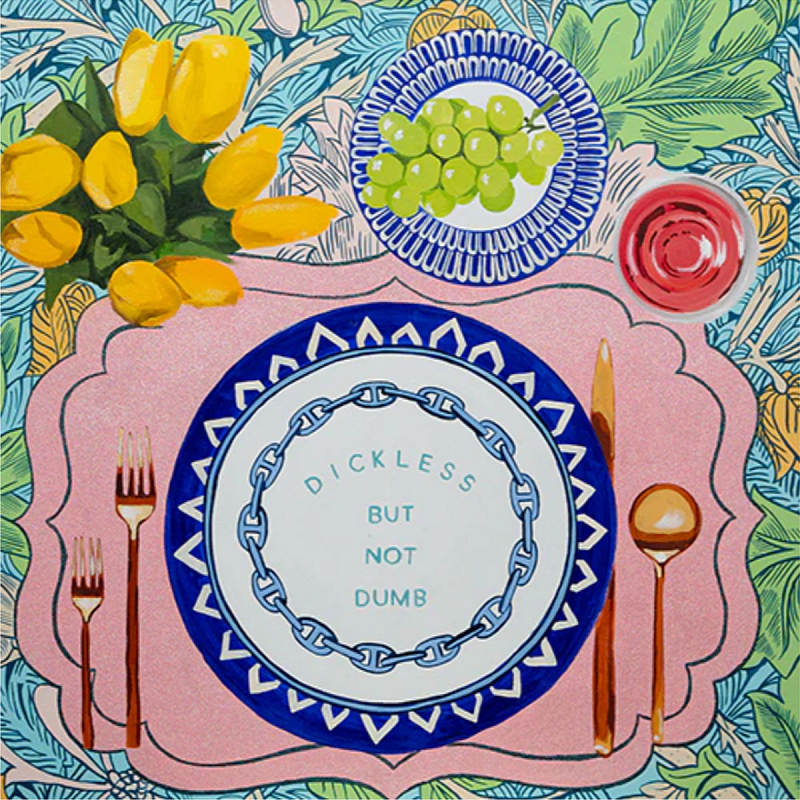 Картина Table Talk Dickless but Not Dumb Мульти Картина Table Talk Dickless but Not Dumb Мульти в Воронеже | Loft Concept