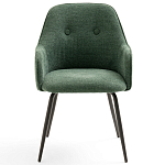 Кресло обеденное на металлических ножках Mazzi Chair варинант исполнения - 5 | Loft Concept в Воронеже