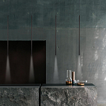 Подвсеной светильник светодиодный металлический цилиндрической формы Высота 50см Trumpet tube варинант исполнения - 5 | Loft Concept в Воронеже