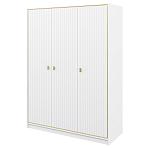 Шкаф белый четырёхдверный для одежды Antique Order варинант исполнения - 2 | Loft Concept в Воронеже