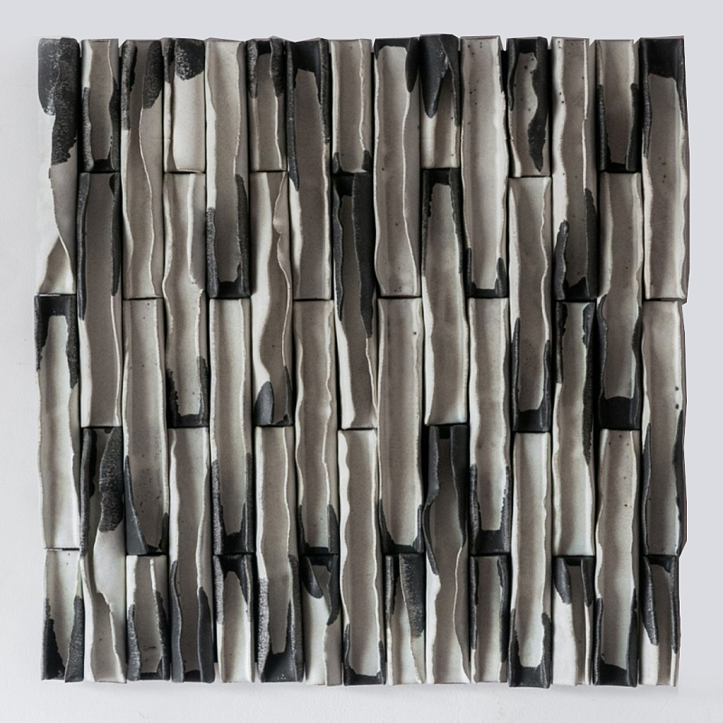 Объемное фактурное панно Metropolis Graphite Grey Серый бетон в Воронеже | Loft Concept 