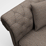 Мебельная ткань Шенилл коричневый цвет 142 см T4-55 варинант исполнения - 9 | Loft Concept в Воронеже