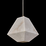 Подвесной светильник с фигурным плафоном Stone Prism варинант исполнения - 6 | Loft Concept в Воронеже