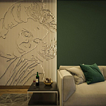 Барельеф PORTRAIT варинант исполнения - 2 | Loft Concept в Воронеже