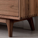 Тумба под телевизориз массива дерева TV Stand made of Walnut Wood варинант исполнения - 8 | Loft Concept в Воронеже