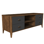 ТВ-тумба с 4 ящиками и полками Tasteful Furniture варинант исполнения - 1 | Loft Concept в Воронеже