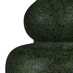 Настольная лампа зеленая с тканевым абажуром Splashes of Green Moss варинант исполнения - 1 | Loft Concept в Воронеже