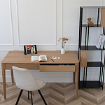 Стол письменный прямоугольный с 2-мя ящиками из массива дуба Type oak варинант исполнения - 8 | Loft Concept в Воронеже