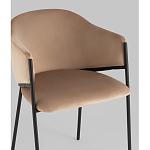 Стул Brace велюр капучино варинант исполнения - 2 | Loft Concept в Воронеже