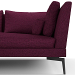 Мебельная ткань Шенилл фиолетовый цвет 138 см T4-27 варинант исполнения - 2 | Loft Concept в Воронеже