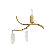 Бра с каркасом в виде веток усыпанных кристаллами Branches with Crystals варинант исполнения - 1 | Loft Concept в Воронеже