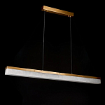 Подвесной светильник линейный из натурального камня Perfection of Geometry варинант исполнения - 5 | Loft Concept в Воронеже