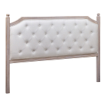 Изголовье кровати бежевое с мягкой обивкой из льна Emma Headboard варинант исполнения - 1 | Loft Concept в Воронеже