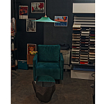 Подвесной вязаный зеленый светильник «Токио»  варинант исполнения - 3 | Loft Concept в Воронеже