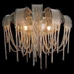 Бра с металиическими цепочками и дугообразными элементами Atlantis Chain варинант исполнения - 2 | Loft Concept в Воронеже