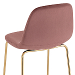 Барный стул на золотистых ножках VENDRAMIN Pink варинант исполнения - 7 | Loft Concept в Воронеже