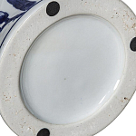 Ваза с бело-синей росписью и изображением цветов Blue & White Ornament варинант исполнения - 2 | Loft Concept в Воронеже