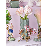 Ваза с птицами и цветами из фарфора с бронзовыми элементами Garden of Eden варинант исполнения - 5 | Loft Concept в Воронеже