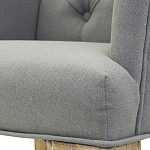 Кресло Mason Classical Armchair grey flax варинант исполнения - 4 | Loft Concept в Воронеже