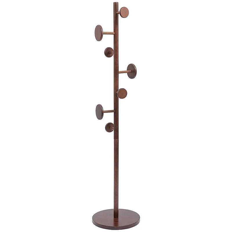 Напольная вешалка из древесины бука Unique Shaped Furniture Floor Hanger Коричневый Орех Напольная вешалка из древесины бука Unique Shaped Furniture Floor Hanger Коричневый Орех в Воронеже | Loft Concept