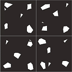 Плитка с узором Осколки варинант исполнения - 2 | Loft Concept в Воронеже