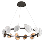 Люстра подвесная круглая с овальными плафонами Iona chandelier варинант исполнения - 5 | Loft Concept в Воронеже