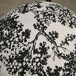 Стул обеденный деревянный с цветочной обивкой Foshan Chair варинант исполнения - 3 | Loft Concept в Воронеже