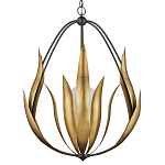 Люстра грушевидной формы с волнистыми листьями Foliage of Leaf Forms варинант исполнения - 3 | Loft Concept в Воронеже