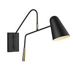 Бра черного цвета с конусным плафоном Feiss варинант исполнения - 1 | Loft Concept в Воронеже